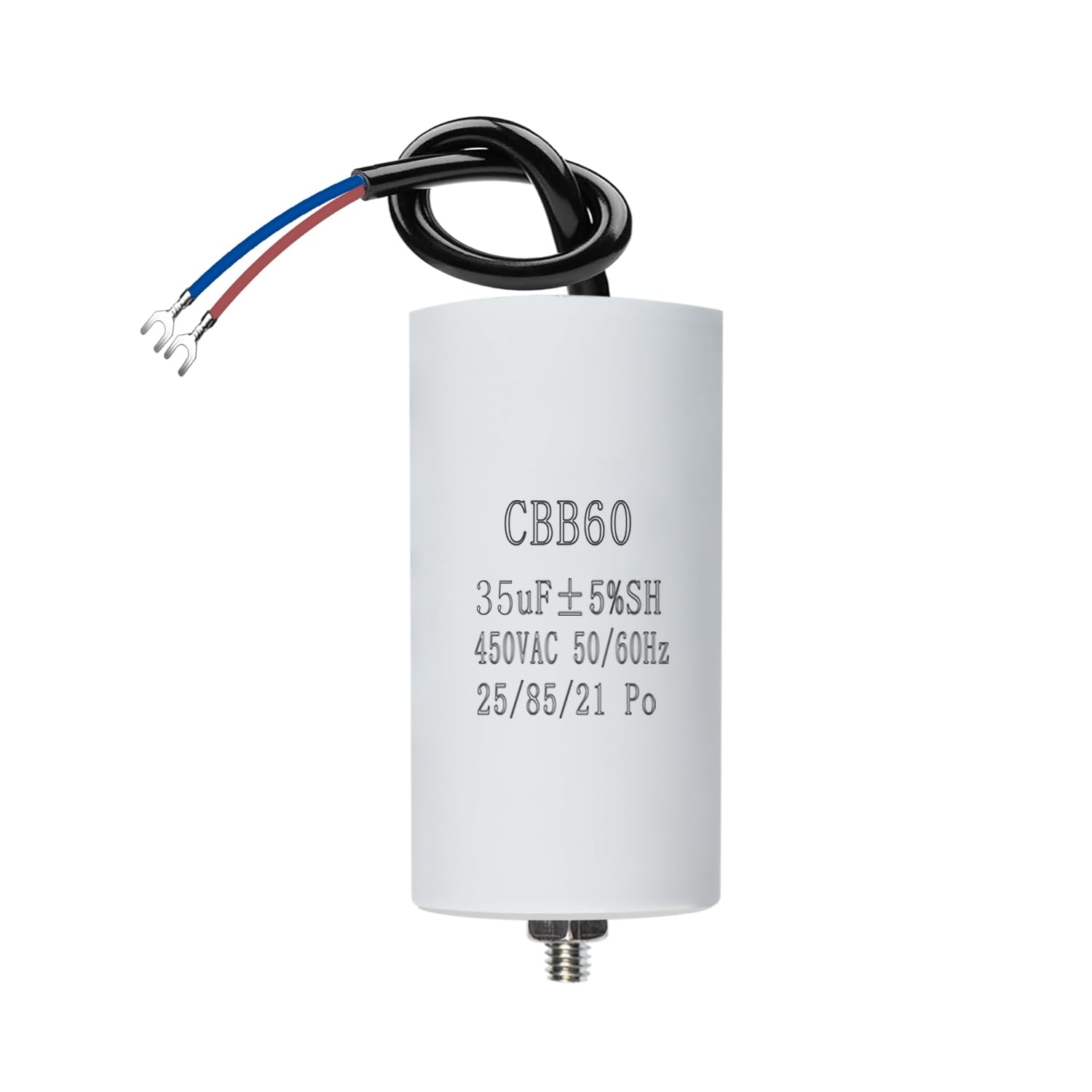ANGEEK CBB60 450V 35µF 50/60Hz Condensador de arranque para motor 50x106mm