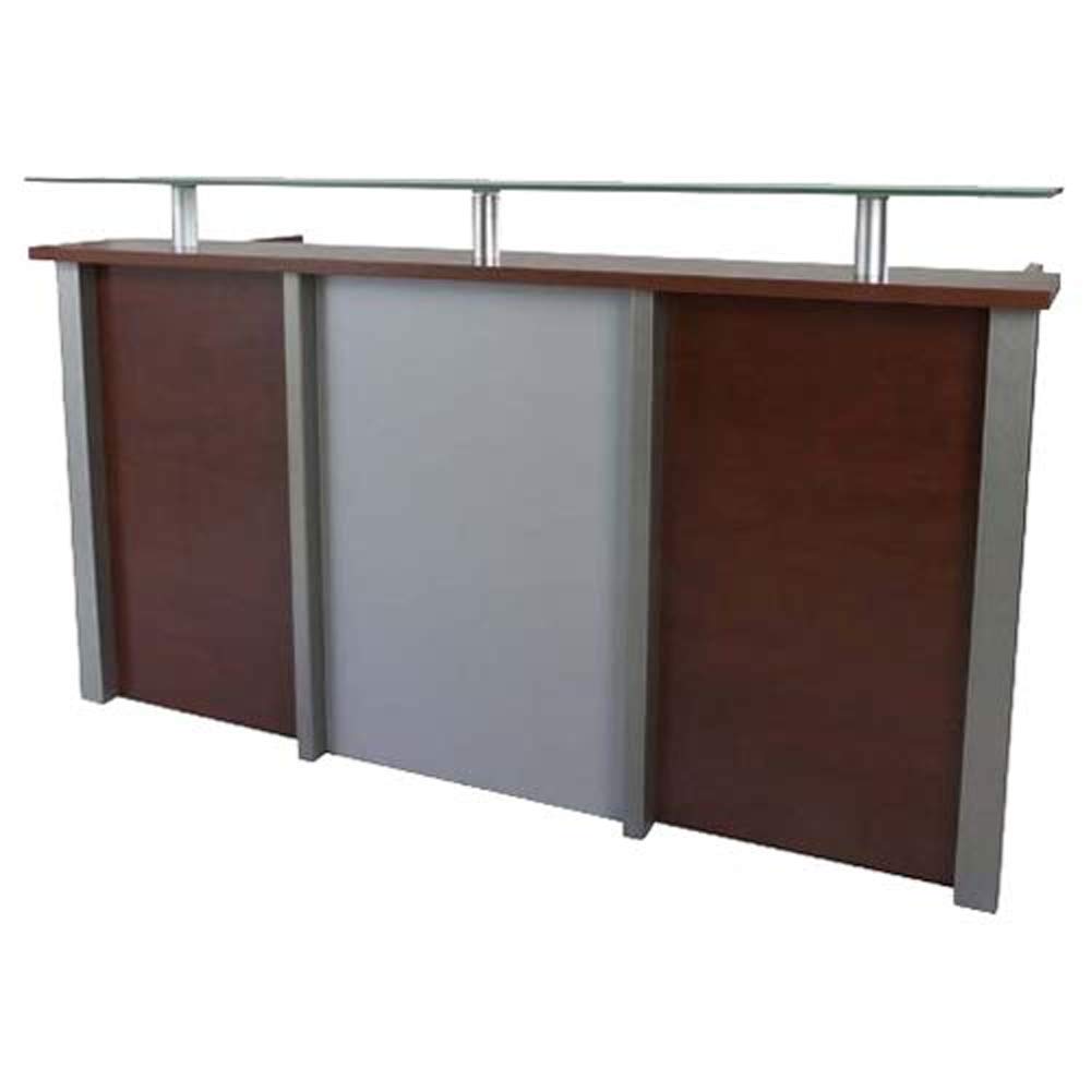 Buy Mahmayi R06 Modern Reception Desk with Mobile Pedestal, Storage