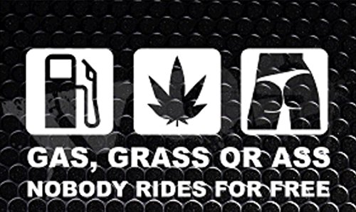 Underground Graphix 2 x JDM Gas,Grass or Ass Divertido Dub Fun 10 cm Pegatinas Ken Block Pegatinas Energy Ungeheuer Kralle Claw Auto Tuning Styling Moto