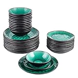 2. Nos concepteurs apportent les éléments naturels de l'amende dans l'inspiration, allie des formes rondes irrégulières avec un look vintage vert, maintenant non seulement votre table sera un accélérant, mais également votre buffet.