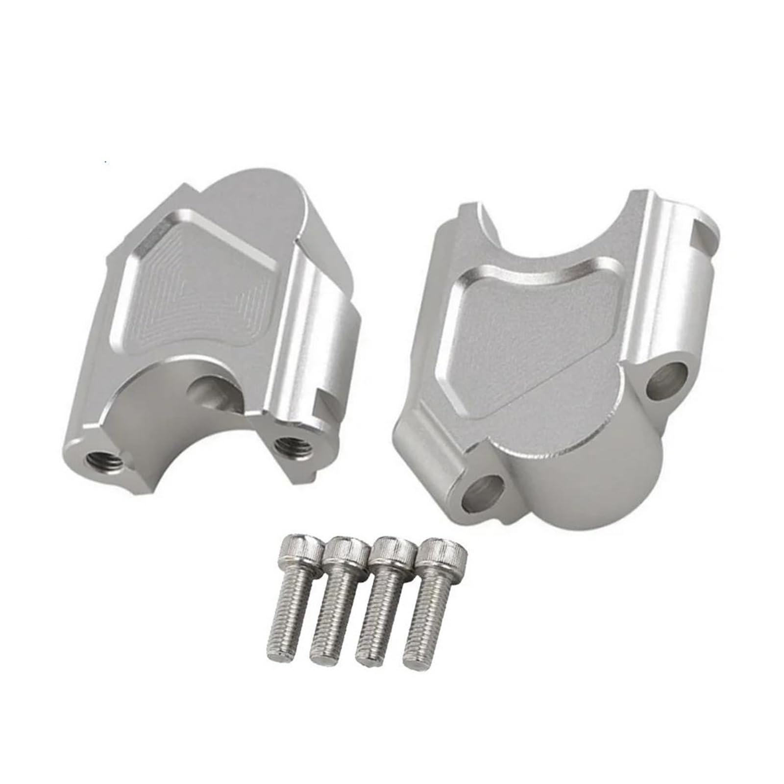 Abrazadera arrastre elevador manillar F800GS en aluminio mecanizado CNC 5