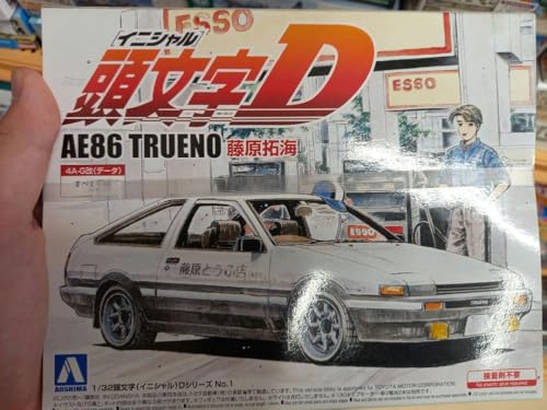 Aoshima Initial D AE86 Trueno 1/32 modélisme de précision aux détails fidèles