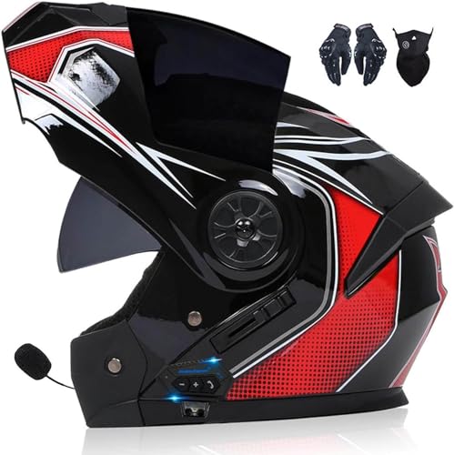 Casque moto modulaire antibuée Bluetooth pour éviter la condensation