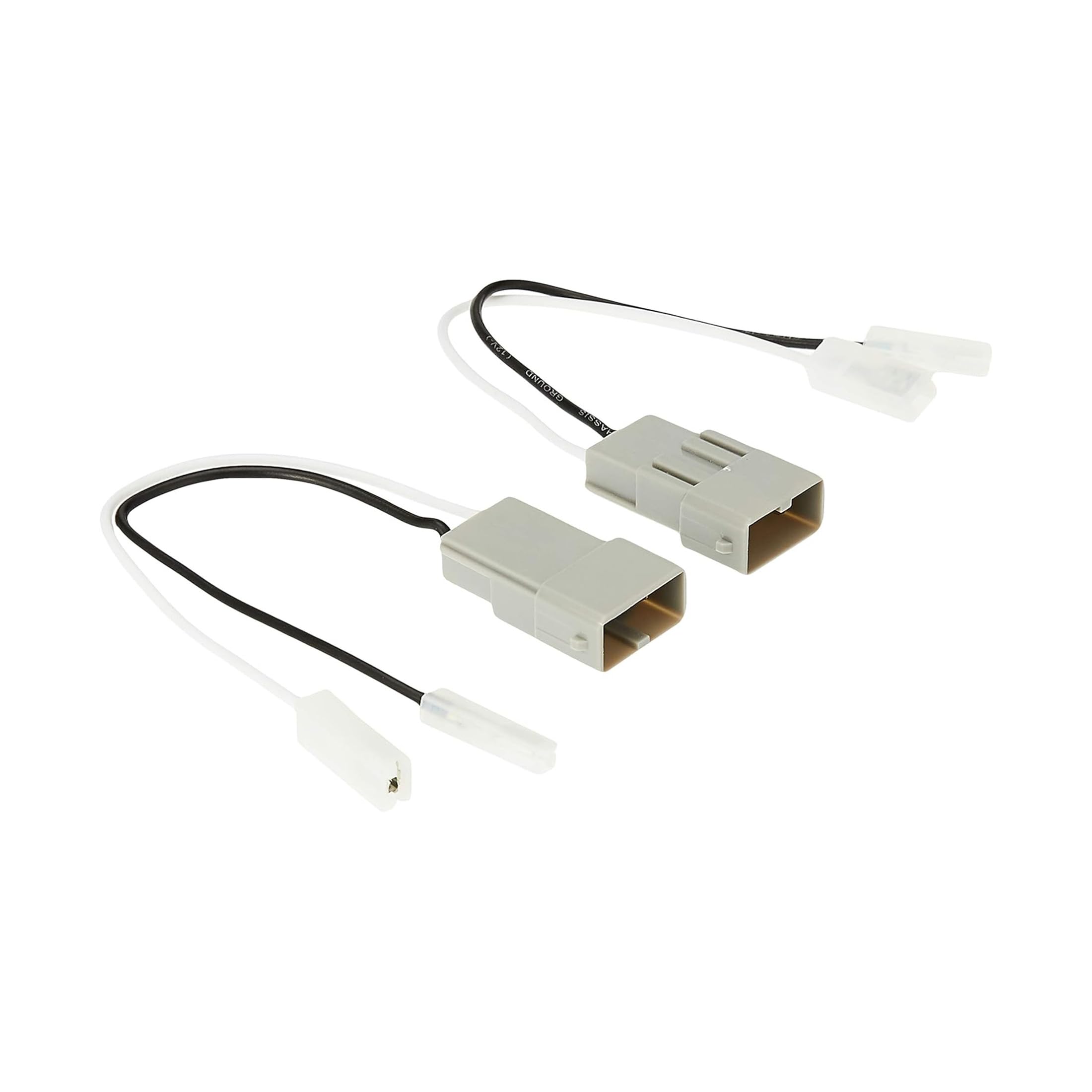 SHHA02B Car Speaker Wire Harness Adapter - Compatible with Select 1982-11 Acura and Honda Vehicles - Wiring Kit for Aftermarket Speakers - Sold in Pairs - See Fit Guide Image for Vehicle List