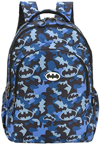 Mochila Masculina Escolar Juvenil Para Notebook Batman Grande Costa Impermeável Nova Luxcel