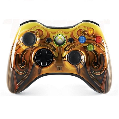 Preisvergleich Produktbild Microsoft Fable III Limited Edition Wireless Controller Xbox Mehrfarbig Zubehör für Videospiele (Gamepad, Xbox, analog / digital, D-Pad, auswählen, starten, kabellos, RF)