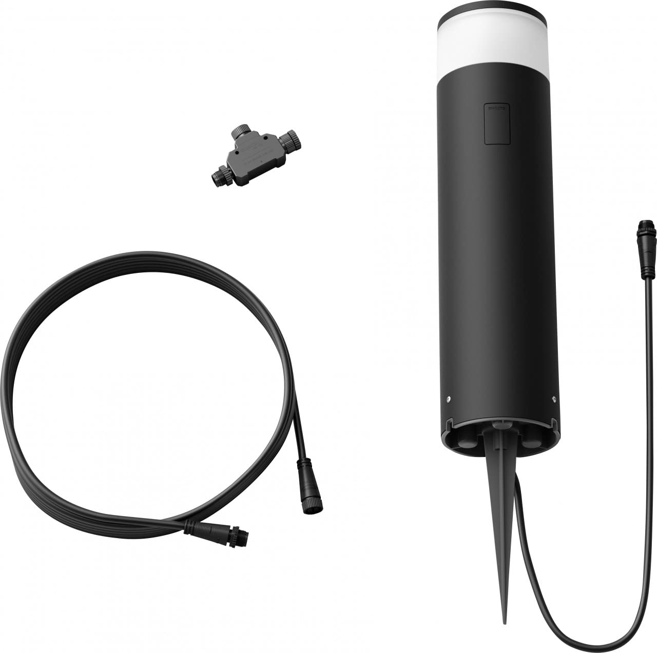 Philips Hue White & Color Amb. Calla LED base light, czarny, 640lm, rozszerzenie do systemu niskiego napięcia, 915005731801