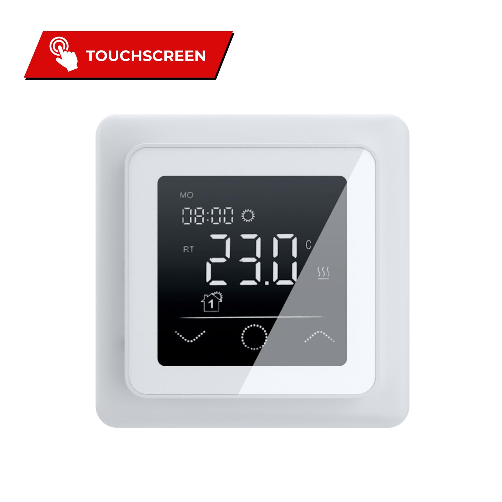 Thermostat TP 750 pour chauffage électronique au sol Blanc