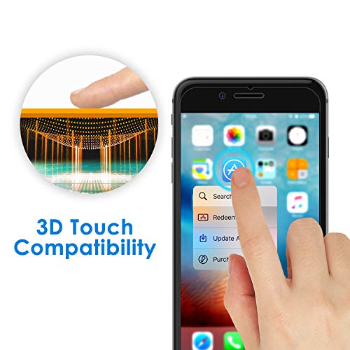 Jetech Privacy Screen Protector For Iphone 8 Plus And Iphone 7 Plus, Anti-Spy Tempered Glass Film, 2-Pack #TOP4