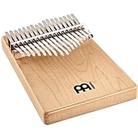 Sonic Energy Massivkörper Kalimba – C-Dur, 17 Töne – Ahornholz – Für Meditation, Yoga, Percussion – Inkl. Zubehör (KL1704S)