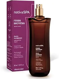 O BOTICARIO NATIVA SPA OLEO GLORIOSO ROSAS SECRETAS 85ml