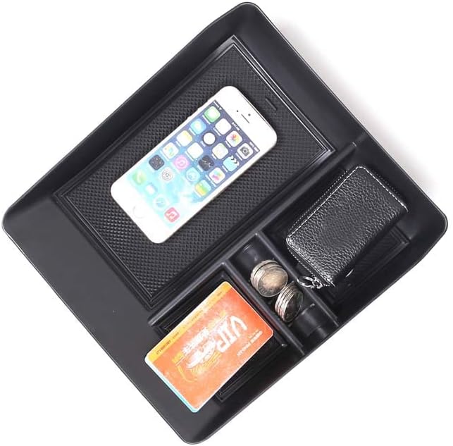 Miniatura 4 de PIUGILH Bandeja organizadora de consola central de automóvil, bandeja de almacenamiento compatible con Ford Mustang Mach-E 2021 2022, accesorios