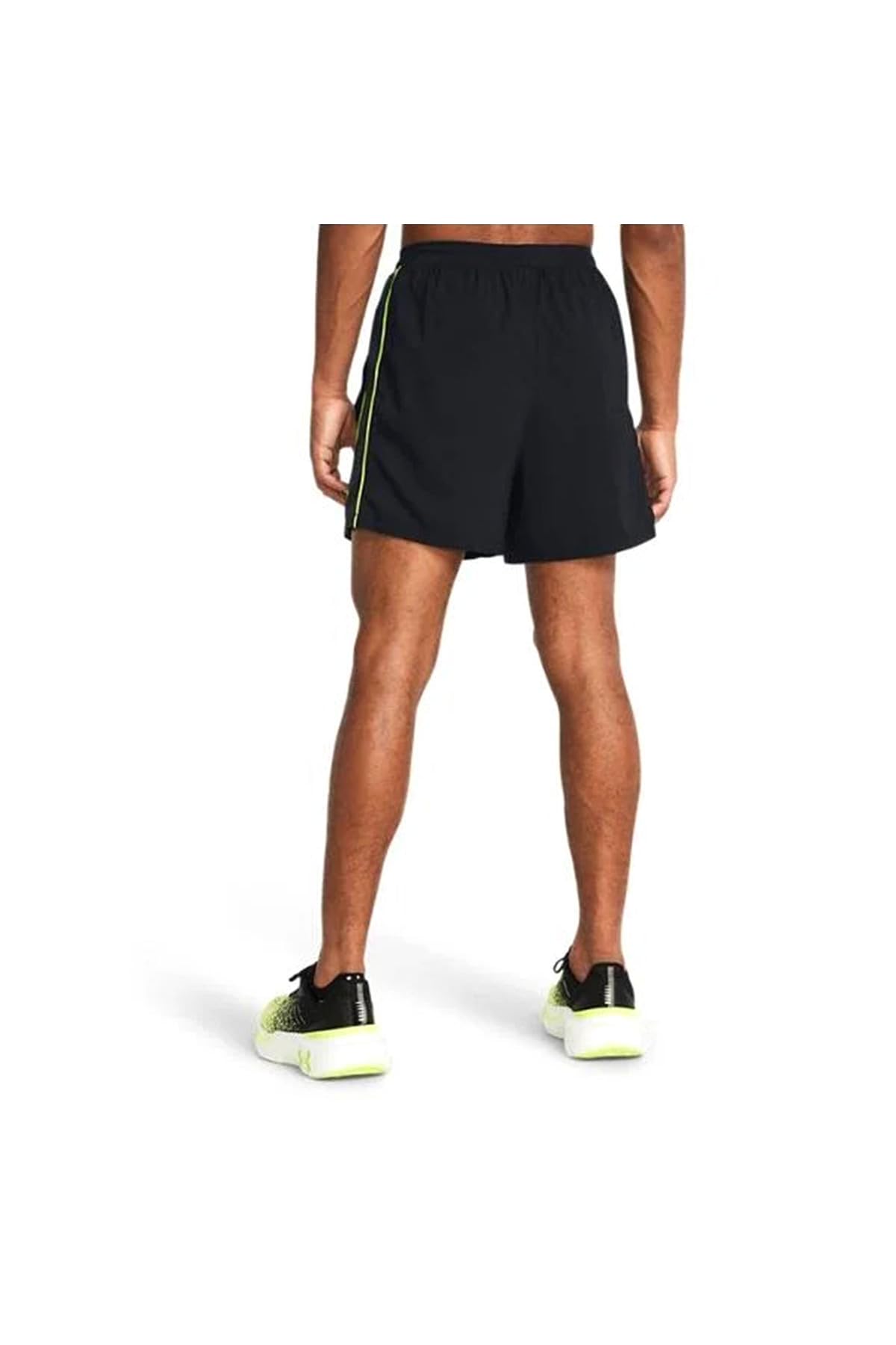Under Armour Hommes Run Everywhere Short Vêtements De Course Shorts Black 001/Midnight Navy 410/White 100 - Noir