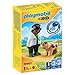 Produktbild PLAYMOBIL 1.2.3 70407 Tierarzt mit Hund Ab 18 Monaten