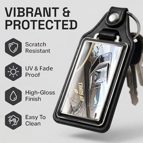 Image of Brotherhood Car Key Chain for Trans Am Firebird - Classic Models Keychain for Men and Women Gift Key Ring