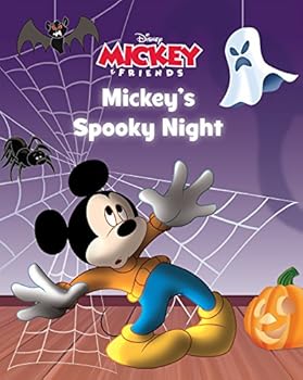 Hardcover Mickey's Spooky Night (Mickey & Friends) Book