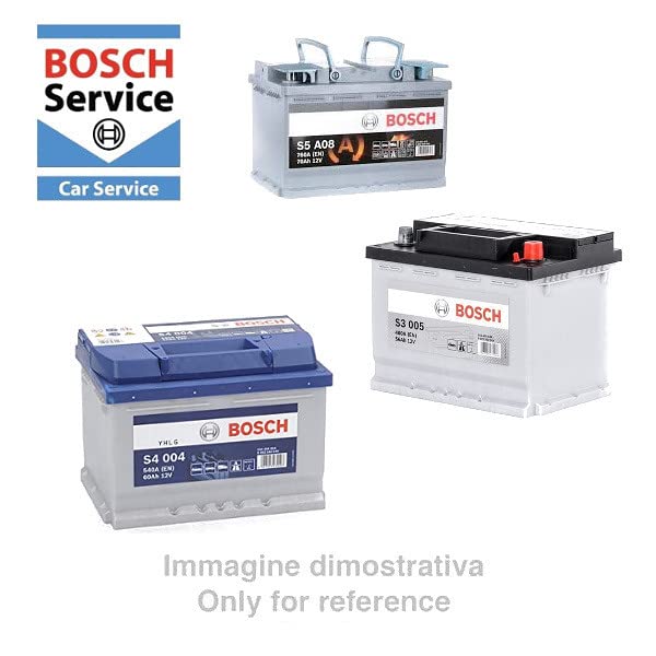  BATTERIA AVVIAMENTO BOSCH 70AH 630A COMPATIBILE CON MASERATI Merak AM122 05.1975 - 12.1983 170 - 220 CV Benzina AUTO PRONTA ALL\'USO