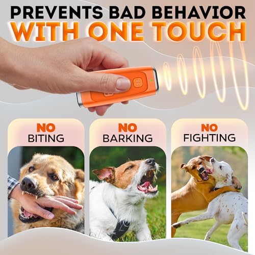 Ultrasonic Bark Control Device With USB Charging