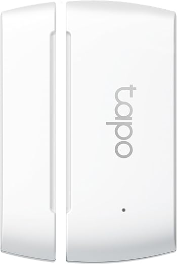 Tapo T110 Smart Door/Window Contact Sensor,Real-Time Monitor,Instant Push Notification,Battery Included,Easy Installation,...