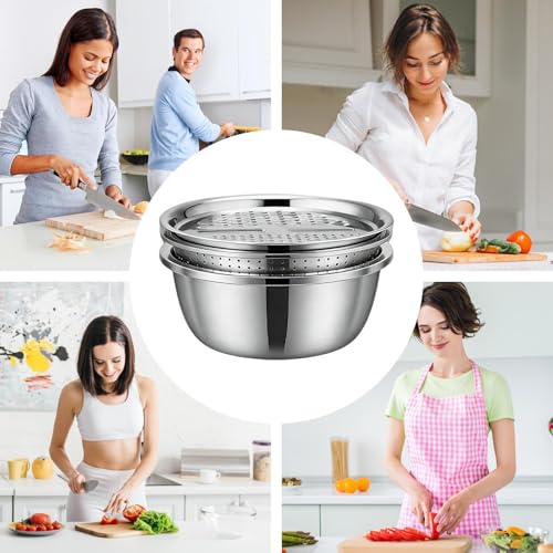 Passoire et bol de cuisine 26cm pour ne plus perdre de riz