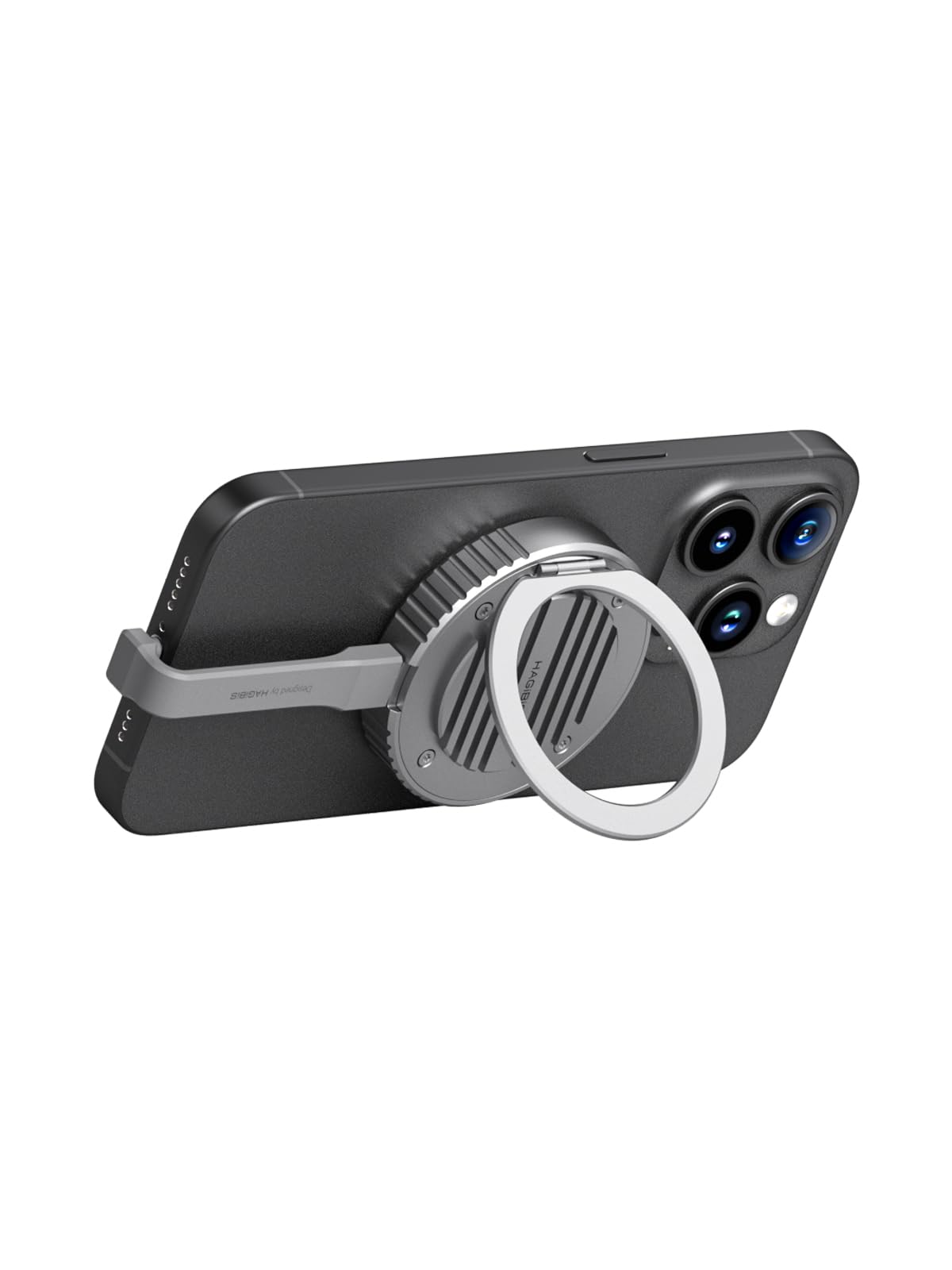 Hagibis Phone Stand Heatsink Heat Dissipation Fins Top Cover Desktop Stand Magsafe Double Sided Magnetic Accessories for MC100/MC100 Pro Only