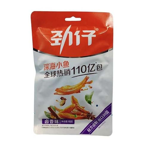 ?仔 小魚スナック ?仔深海小? 鹵香味60g 【深海魚使用・旨味たっぷり・おつまみ&おやつに最適・中華風味】 (1点)