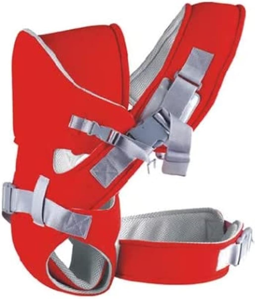 Red baby carrier newborn backpack strap wrap around knight backpack adjustable