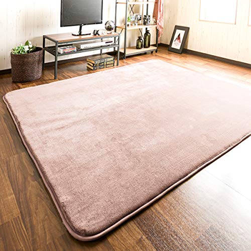 �V�X�e��K ���������O �Ɍ�25mm�y�h���E�􂦂�z��J�y�� ���O�}�b�g 185×185cm 2�� �R�ۖh�L �h�_�j ����~�ߕt�� �ӂ���t�����l�� �I�[���V�[�Y�� �z�b�g�J�[�y�b�g�Ή� �O�~ �J�[�y�b�g ��z�����A���f�q�h �J�t�F
