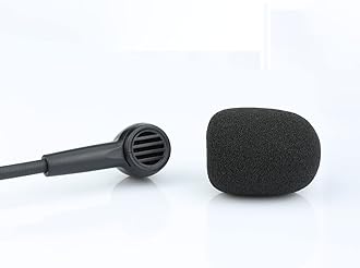 LEFXMOPHY Foam Replacement for HyperX Cloud II/Alpha/Alpha S/Mix/Core Gaming Headphone/Cloud Chat Headset Microphone Pop Filter Cover, 3 Pack Windscreen