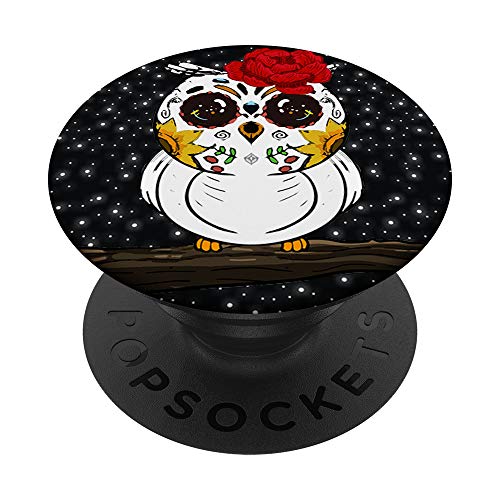 Owl Sunflower Rose Star Cute Animal Floral Bird Lover Gift PopSockets Supporto e Impugnatura per Smartphone e Tablet