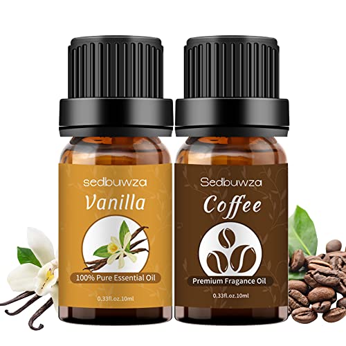 Sedbuwza QX-SE10-CF+XC-2 Vanilla Coffee Essential Oil Set cover