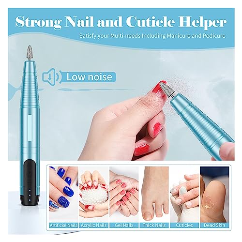 Perceuse à ongles portable sans fil et ponceuse pour pédicure