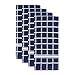 DII Basic Terry Collection Windowpane Dishtowel Set, 16x26, Nautical Blue Check, 4 Piece