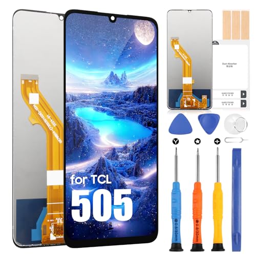 Écran LCD pour TCL 505 T509K1 6,75 pouces bloc vitre tactile noir assemblé