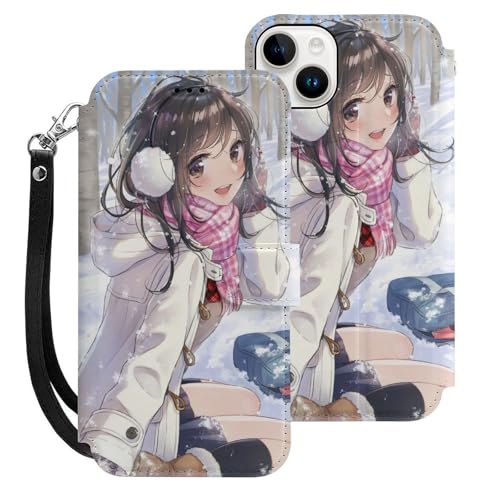 AHQEJAFCA iPhone 15 p P[X 蒠^ q ̎q   ~ Aj ACtH15 V[Y Ή PUU[ ϏՌ C菝h~ 360xی }Olbg J[h[ X^h@\ iPhone 15 Plus