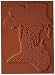 Deep Red Cling Stamp-Steampunk Lady