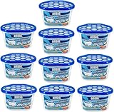EveryKip® Deshumidificador Antihumedad (10 Pack) 500Ml - Antihumedad Habitación, Absorbe Humedad Armarios, Cocina, Coche, Trasteros, Baños