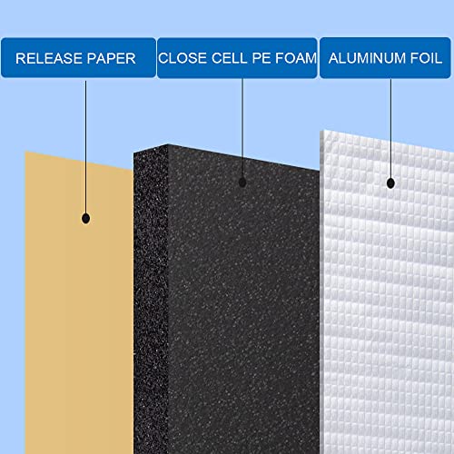 Tsurpcao GT5 Heat Sound Deadening Insulation Mat-394Mil 16.36Sqft Car Sound Deadening Mat,Automobile Insulation Sound Deadener thumb #4