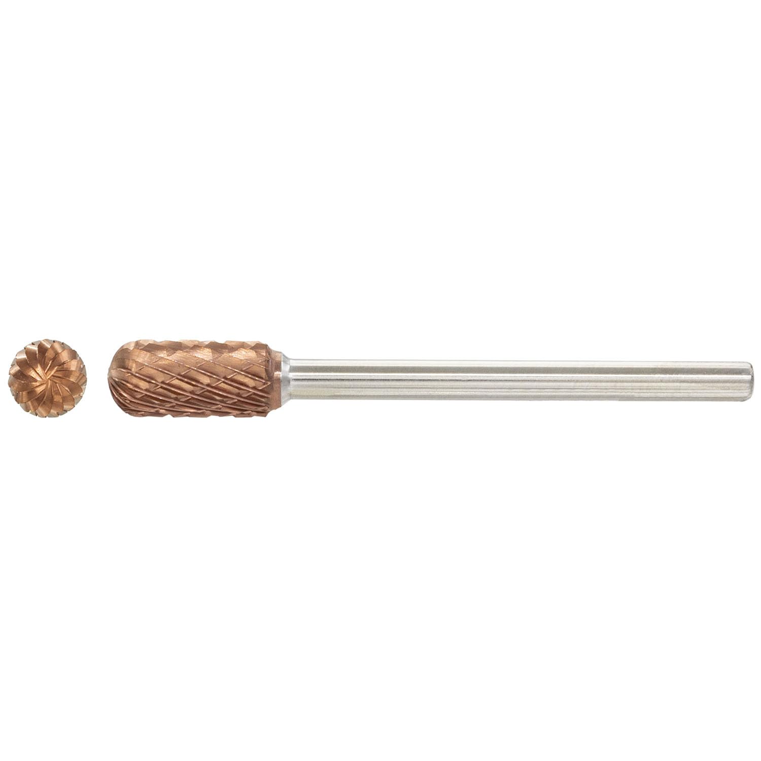 TJR® Carbide Burr with Coating Ultra Co, 6mm (Metric) Diameter with 3mm Metric Shank (Special with chip Breaker) (WRC