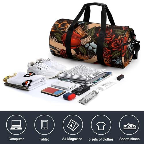 Sac week-end compact pour organiser vos voyages de gym - 4