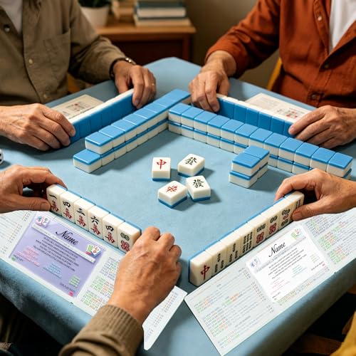 Personalized Mahjong Line Reader & Clear Acrylic Card Finder miniatura 4