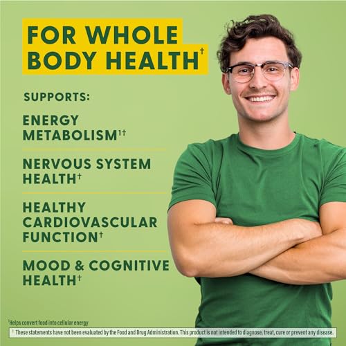 image for MegaFood Vegan Vitamin B12, Vitamin B Supplement with Vitamin B6, B12 