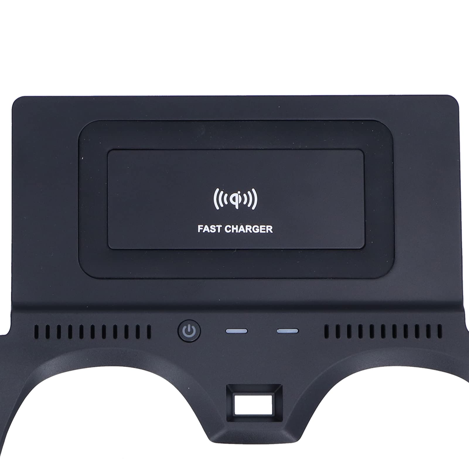 Cargador Inalámbrico de 15W, Bandeja de Carga de Teléfono para Automóvil, Soporte para Teléfono con Puerto USB QC3.0, para Serie 3 G20 G28 2019-2020, con Protección contra Sobrecorriente,