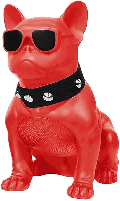 GYZLZZB 5W Bluetooth Speaker, Creative Dog-like Wireless Speaker, HIFI Sound Quality, Support TF Card/U Disk Playback, Built-in FM Radio Function, Suitable for Home Outdoor Travel and Car