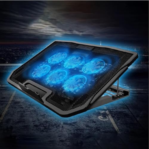 Soporte de refrigeración ligero para laptop y portátiles con base ventilada silenciosa 5