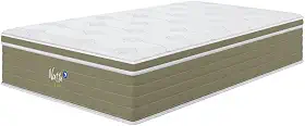 Colchão Sonos Nattu Látex Solteiro Mola Ensacada 88x188x34cm