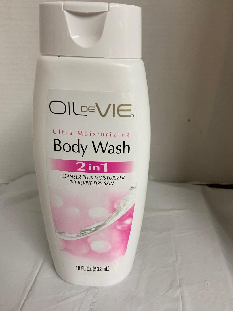 New verison of Oil Of Life OIl DE VIE Ultra Moisturizing Body Wash 2 In 1 Cleanser Plus