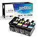 INK E-SALE Replacement for Dell E525W E525 525 Toner Cartridge 1 Pack Black 1 Pack Cyan 1 Pack Yellow 1 Pack Magenta for use with Dell E525W Color Laser Printer, 4Pack