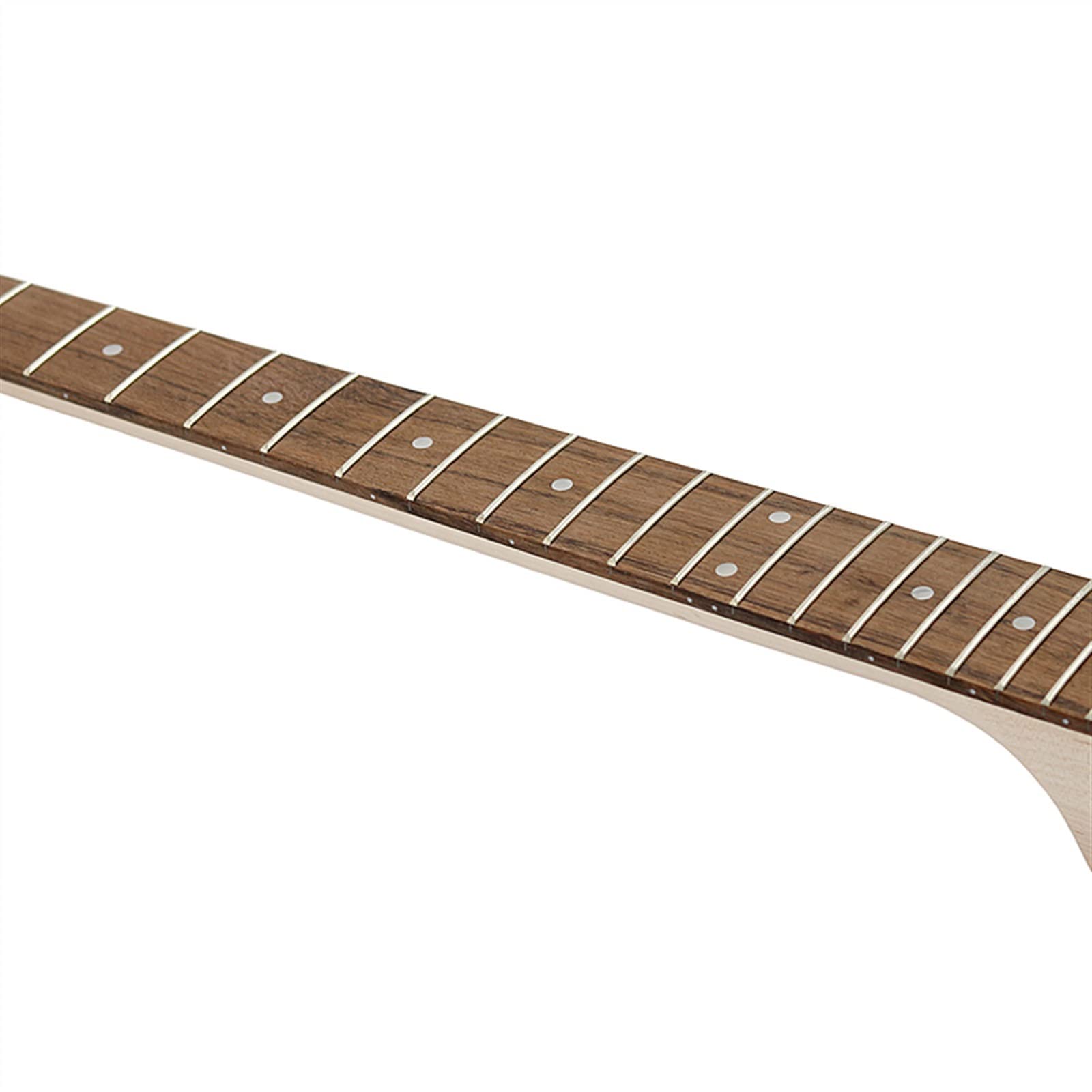 Juego De Combinación De Bricolaje De Viaje De Guitarra Eléctrica De Madera Silenciosa, Palisandro De Arce Adecuado para La Práctica De Principiantes Cuerpo Guitarra
