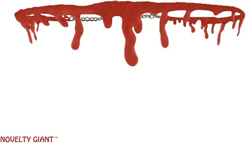 Miniatura 2 de Gargantilla para fiesta de Halloween con sangre goteante, accesorio para disfraz de vampiro